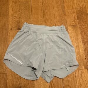 Lululemon Athletica Light Gray Athletic Shorts